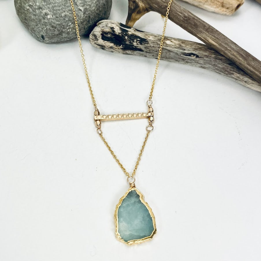 Aquamarine Majesty Necklace