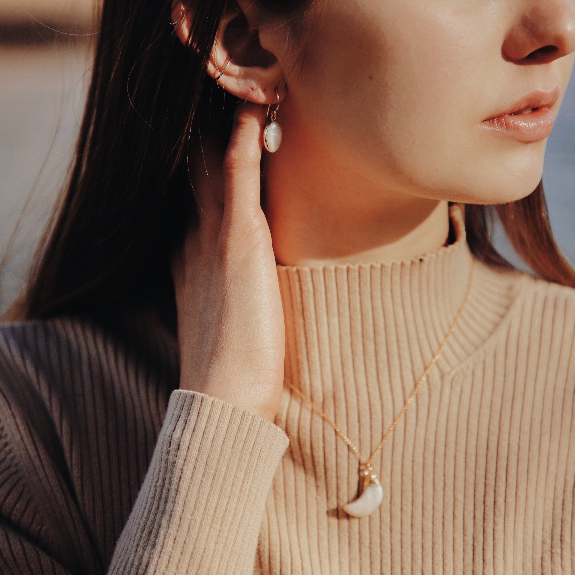 Pearl Simplicity Earrings