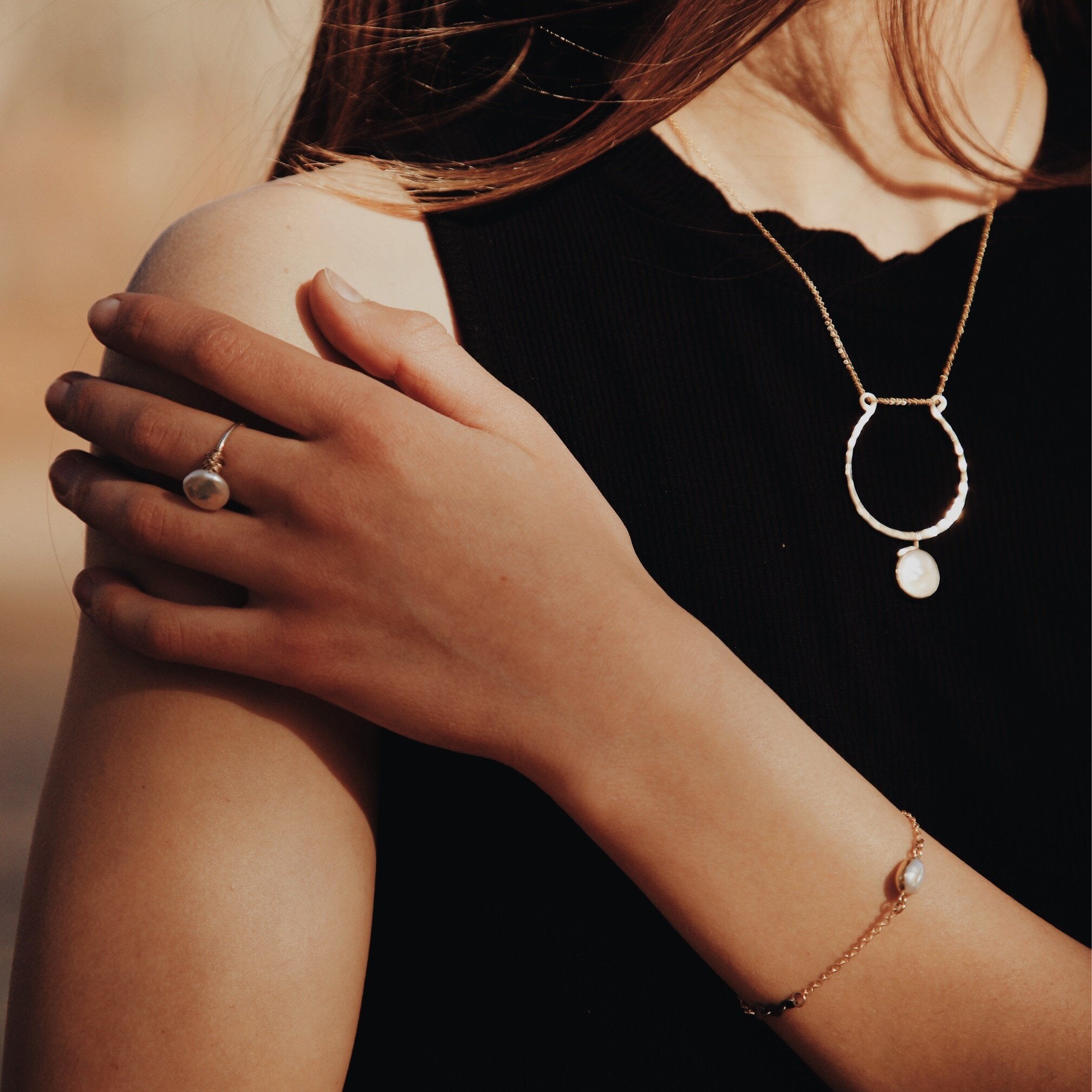 Pearl Statement Necklace