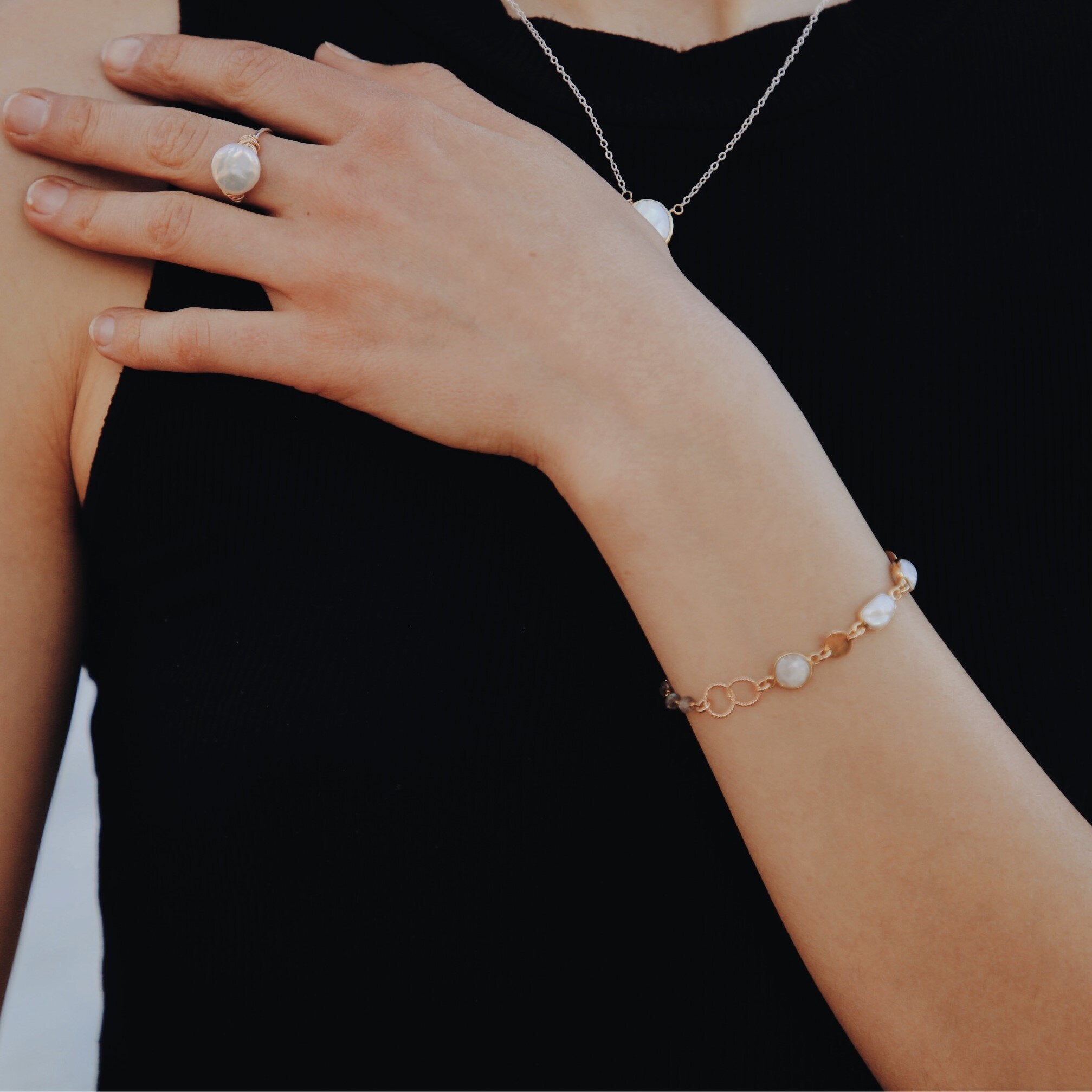 Pearl Details Bracelet