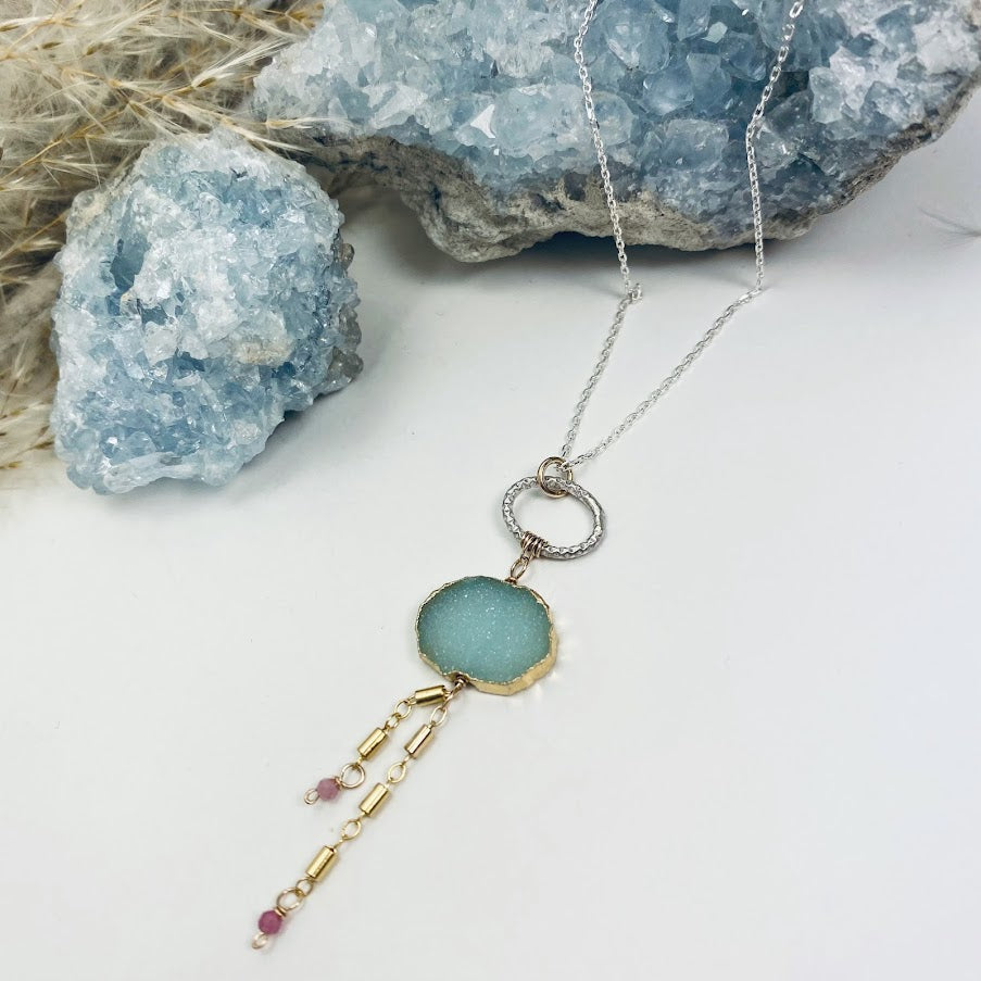 Druzy Dancer Necklace