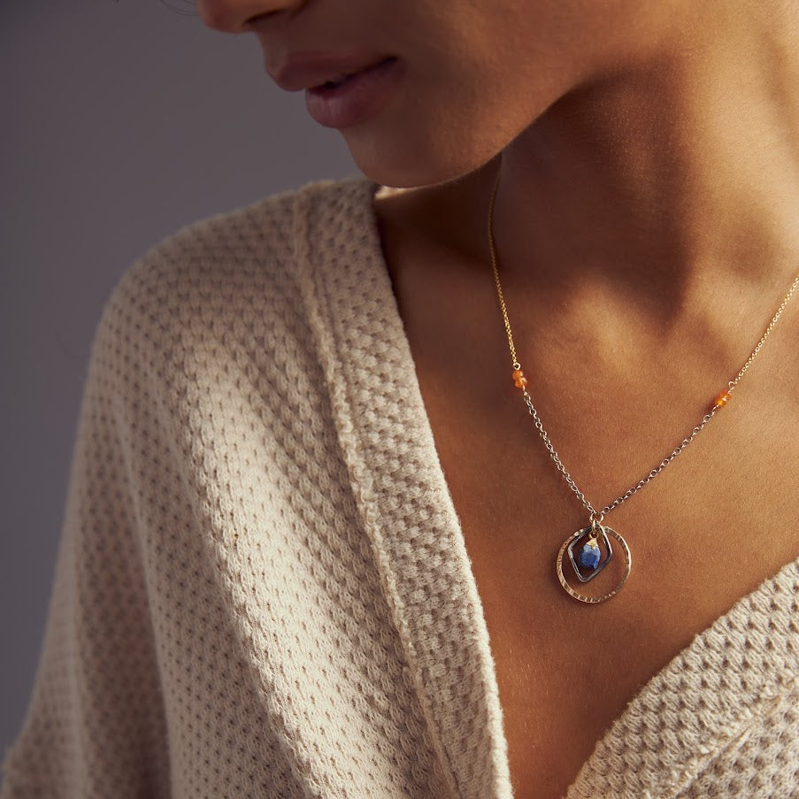 Raw Lapis Necklace