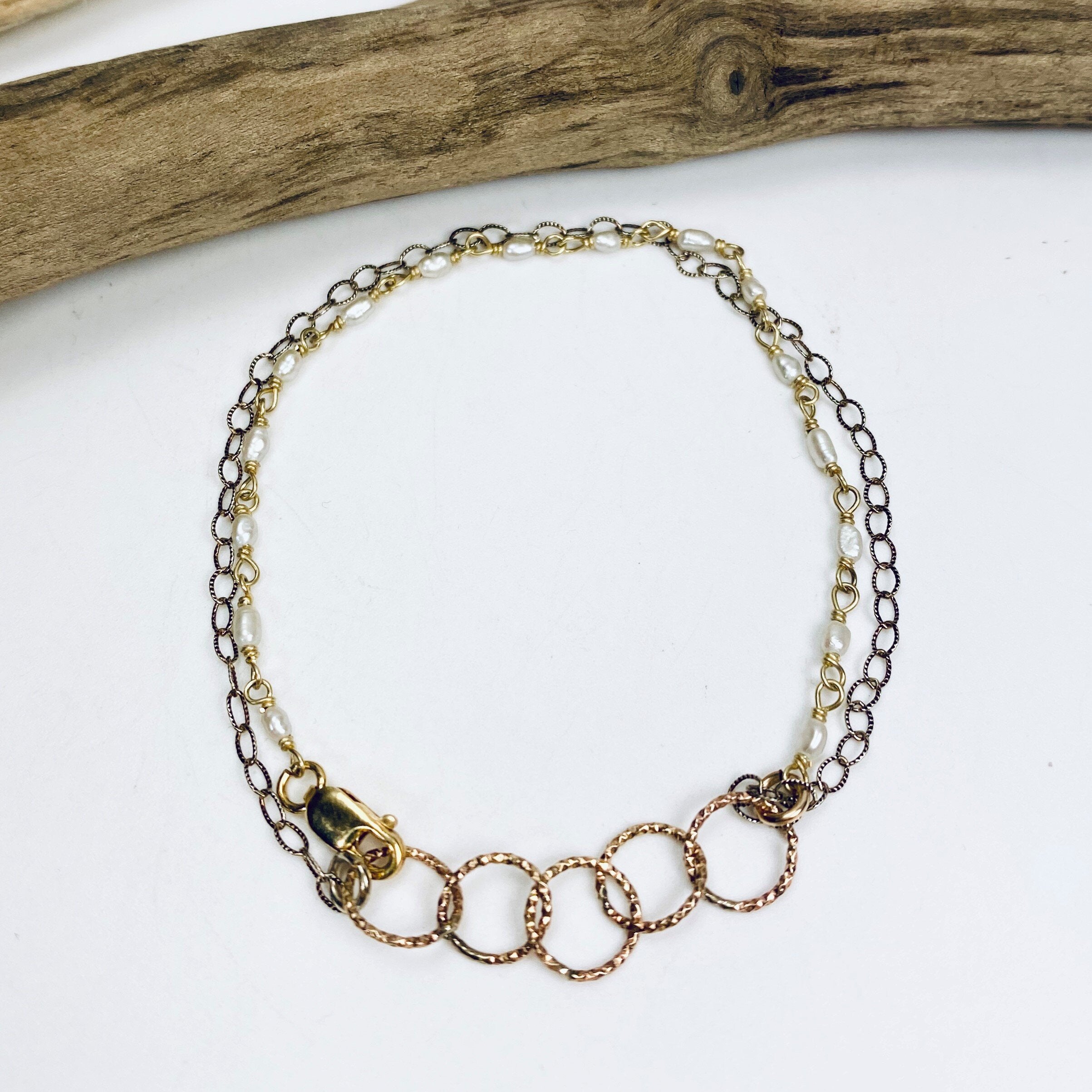 Pearl Links Bracelet