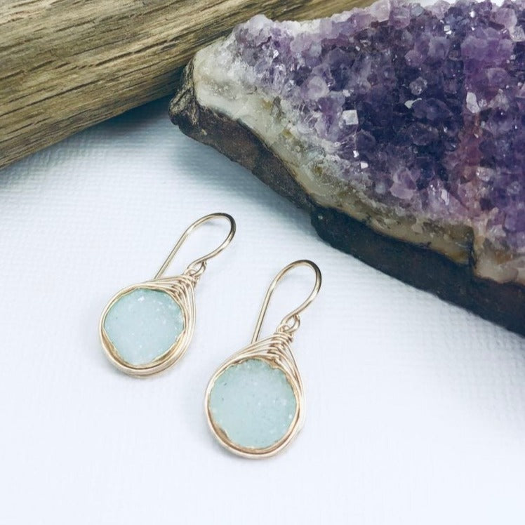 Druzy Wraps Earring