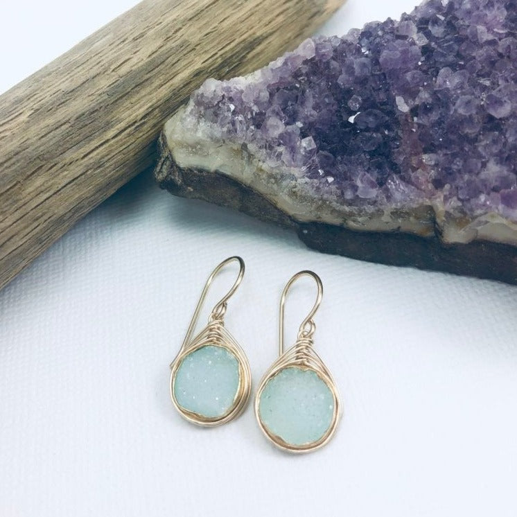 Druzy Wraps Earring