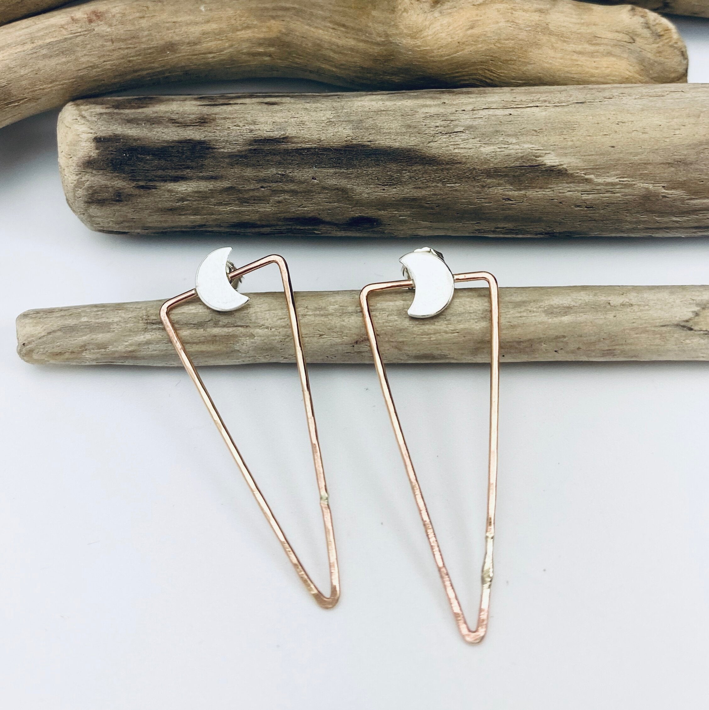 Moonlit Dagger Post Earrings