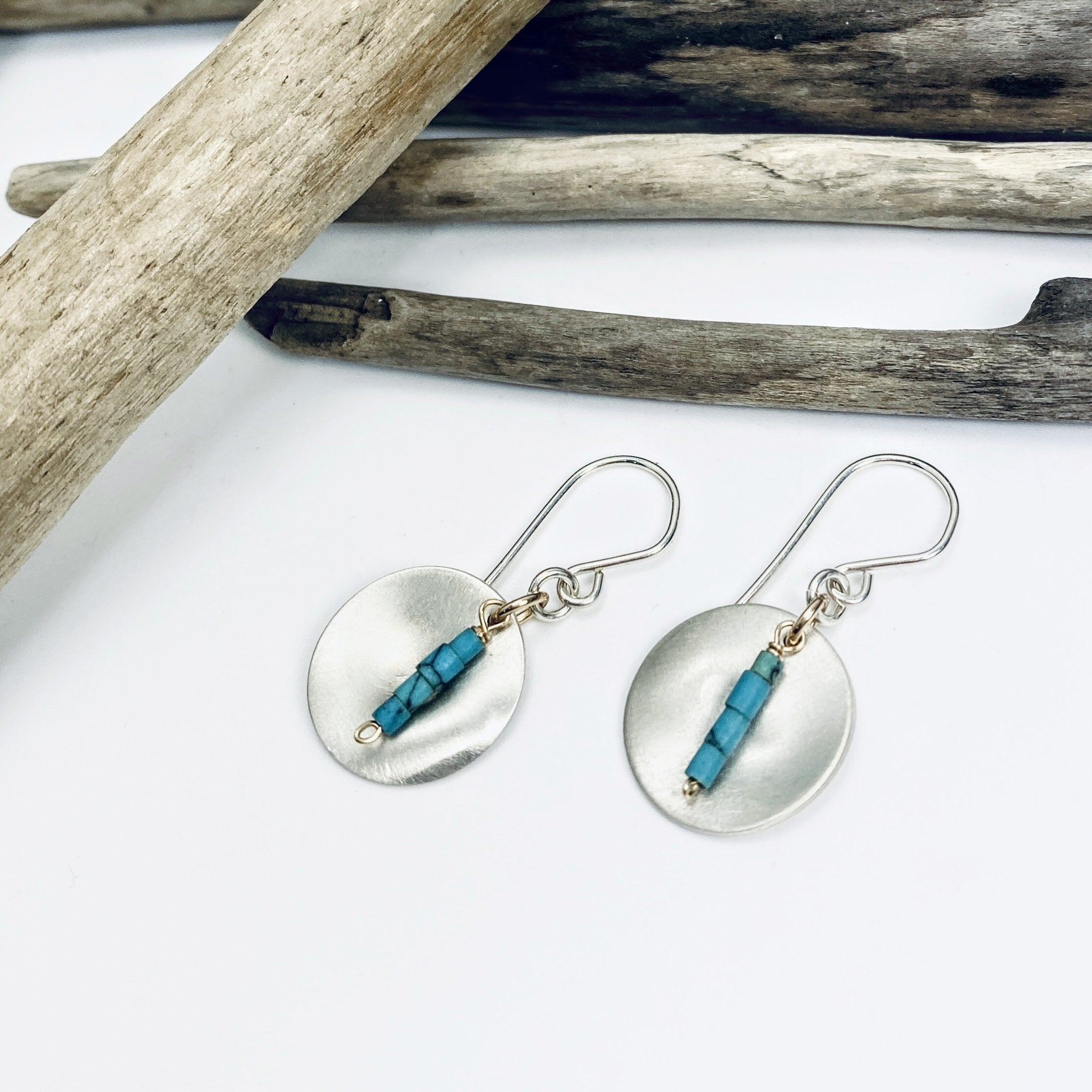 Turquoise Waves Earrings