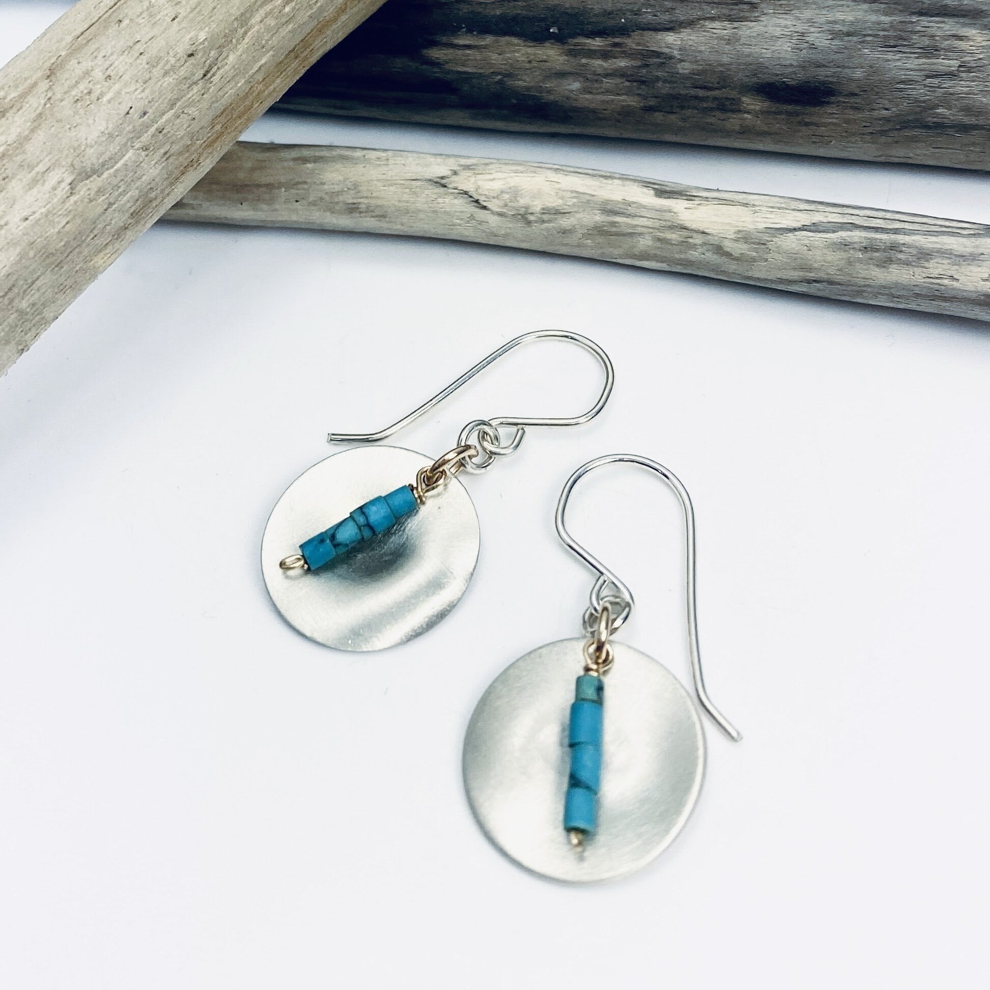 Turquoise Waves Earrings