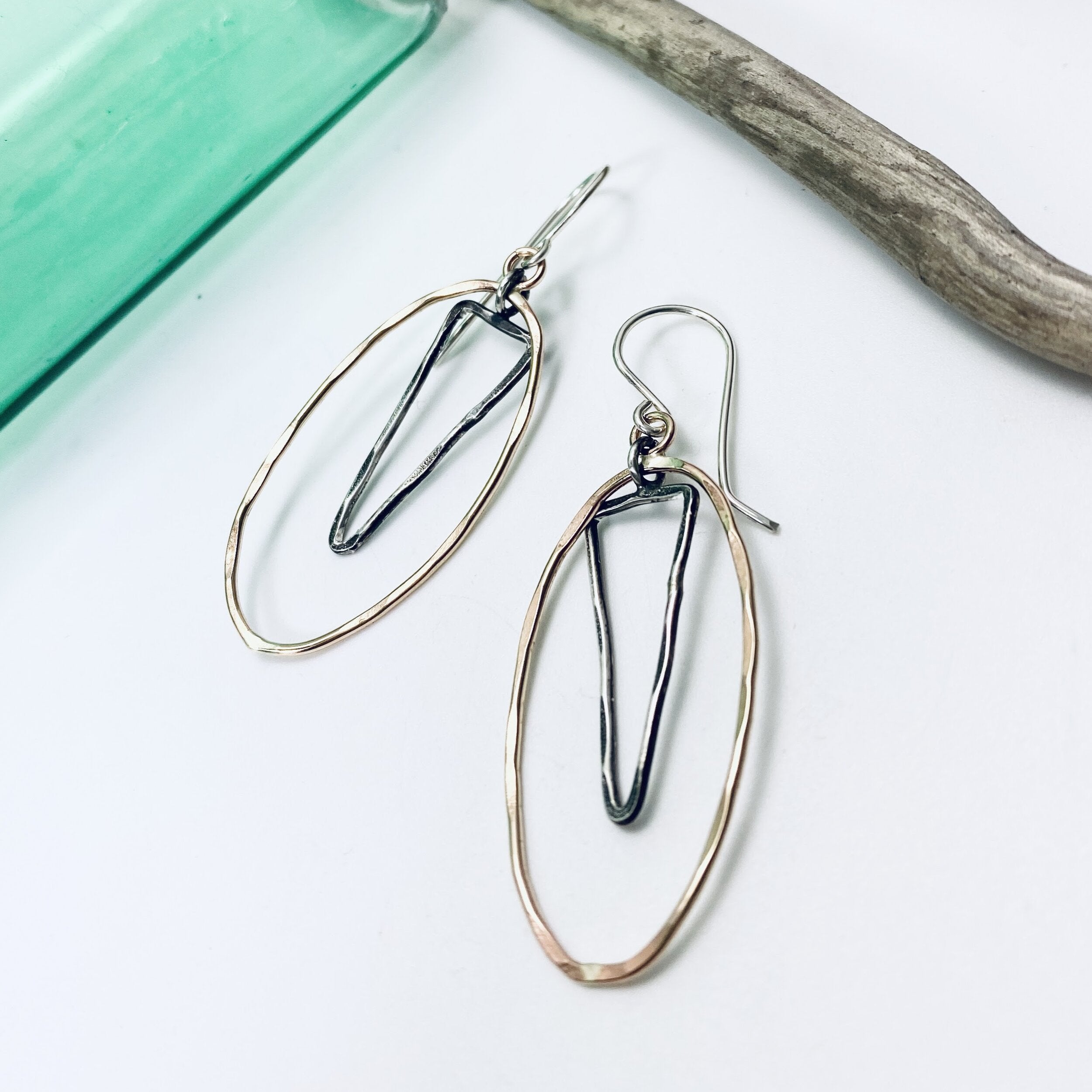 Karma Oval Earrings