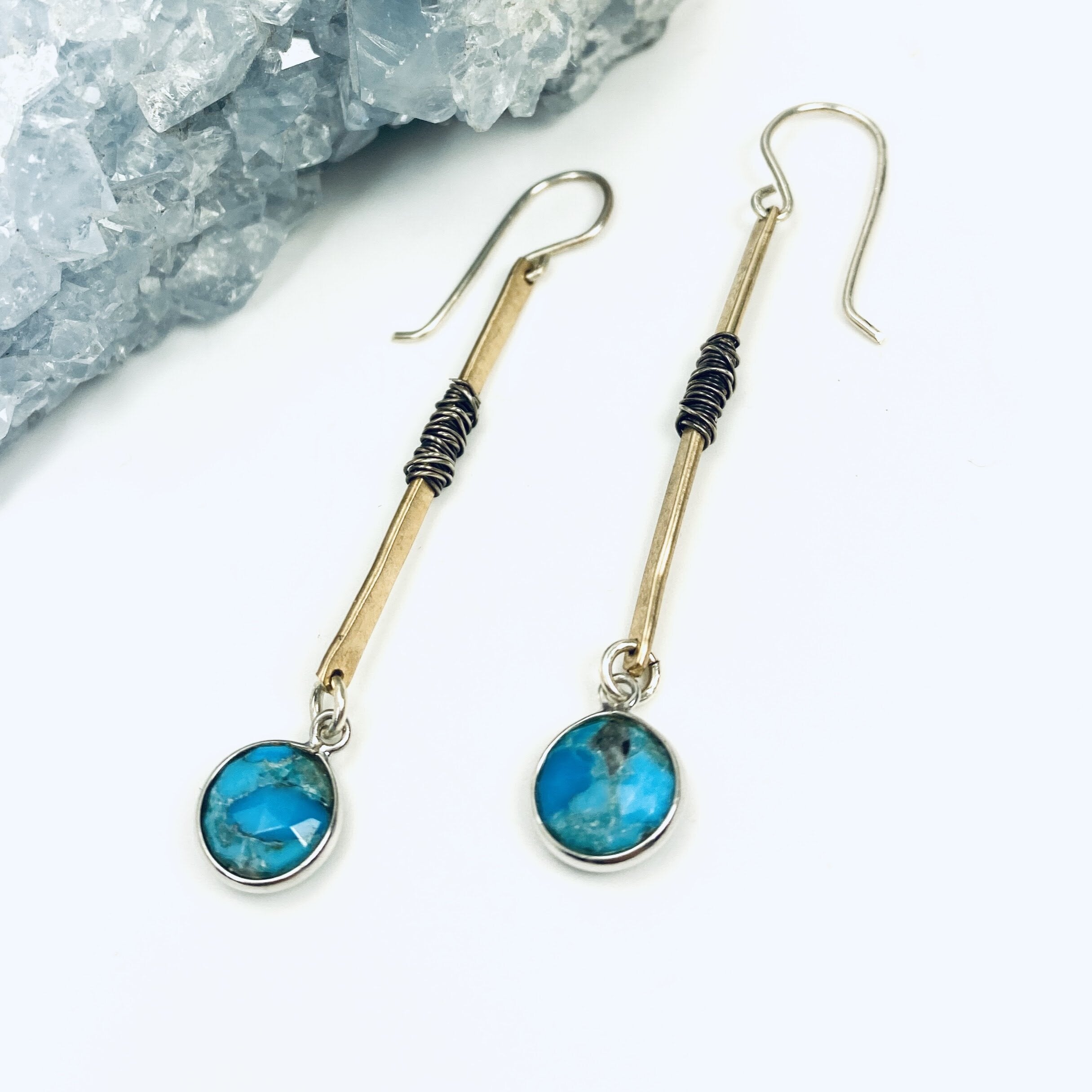 Turquoise Drop Earrings