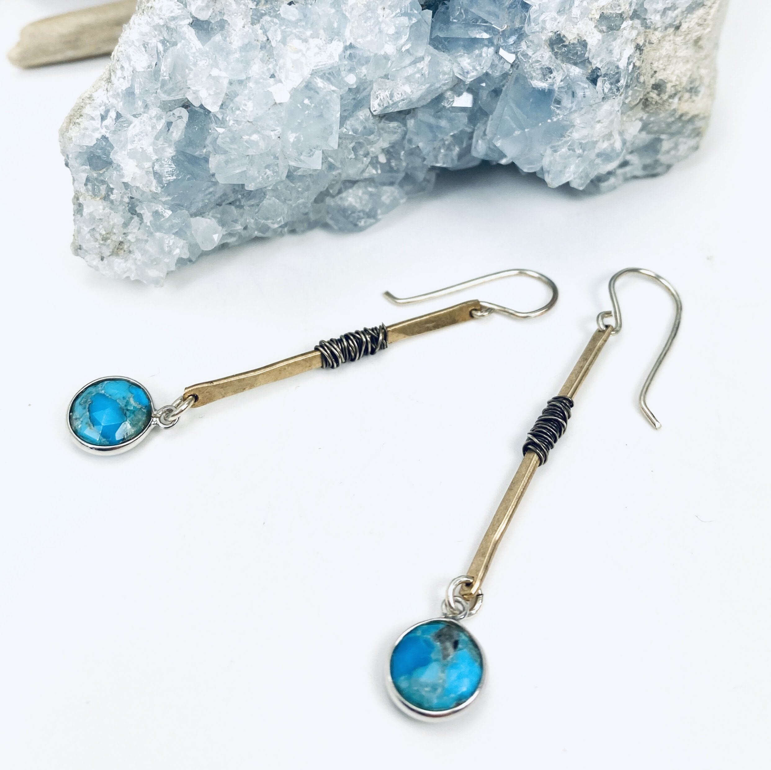 Turquoise Drop Earrings