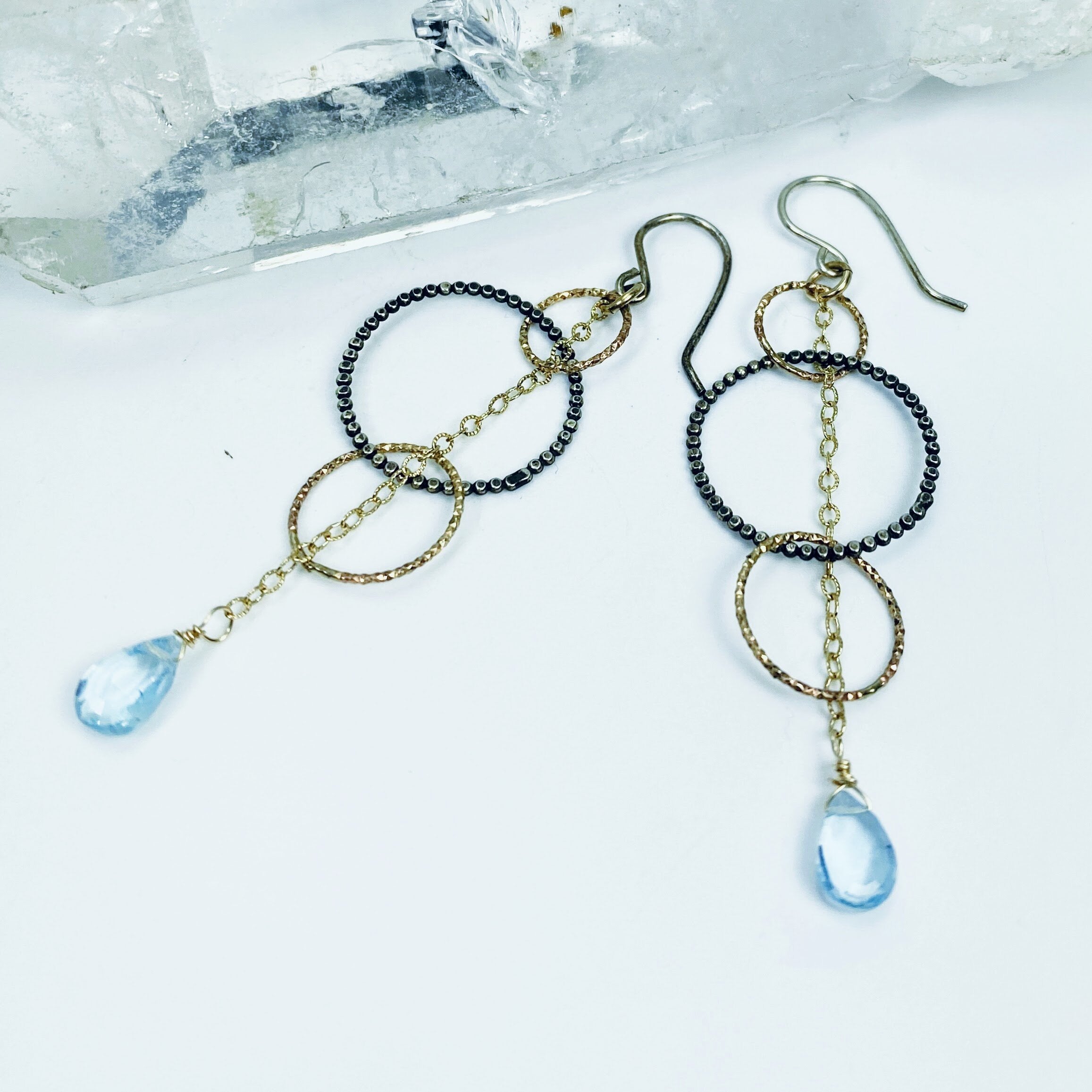 Sea Cascade Earrings