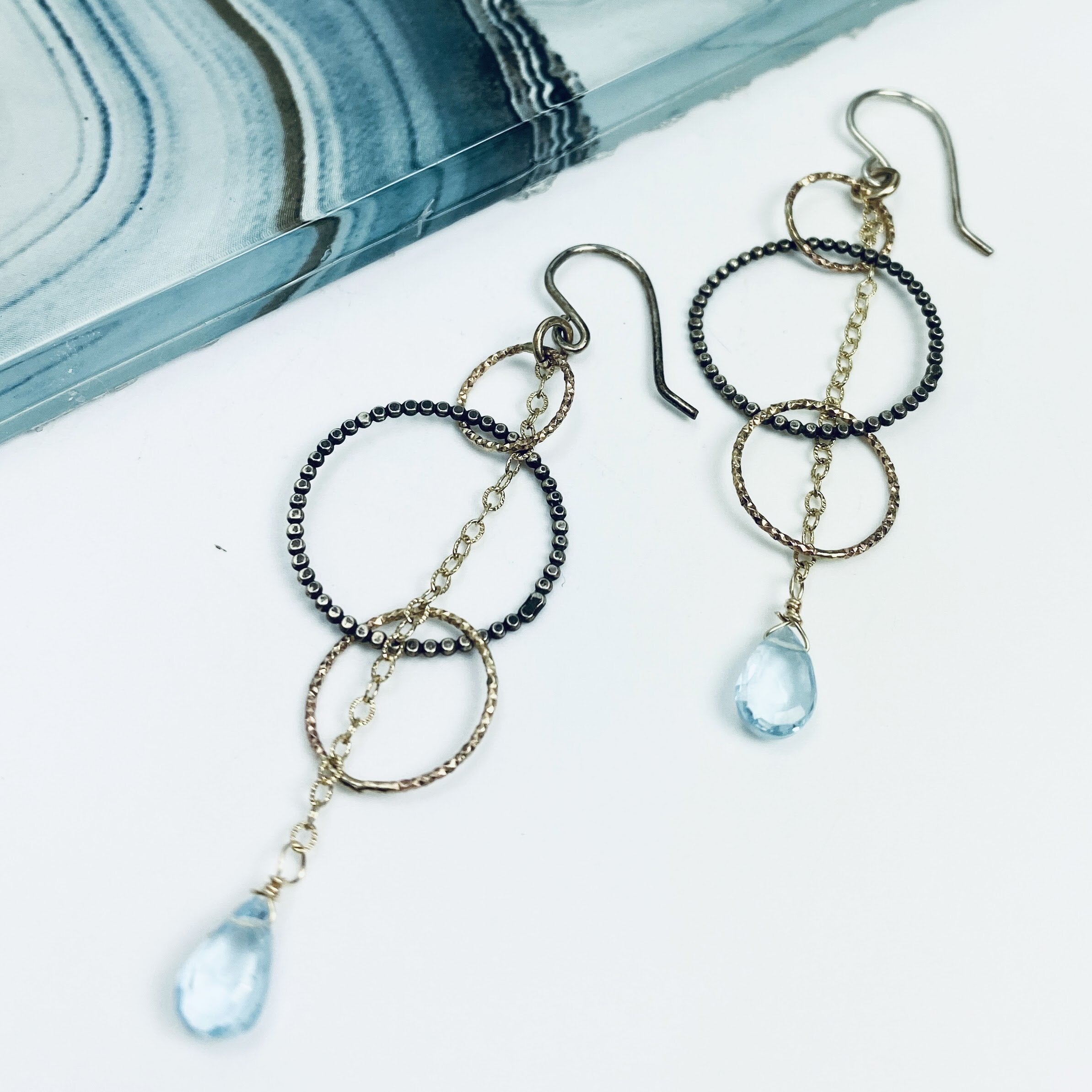 Sea Cascade Earrings