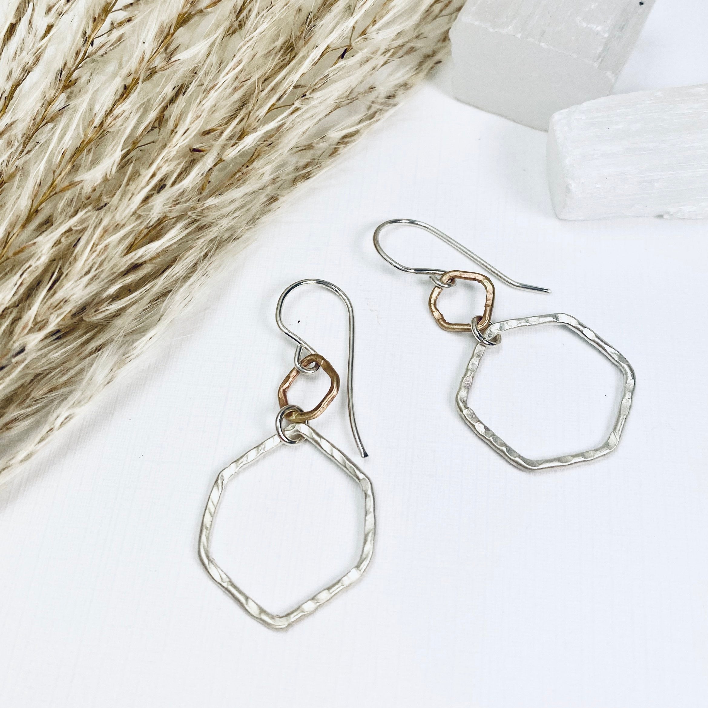 Honey Hoop Earrings