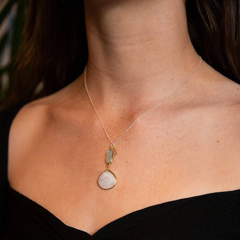 Chalcedony Skies Necklace