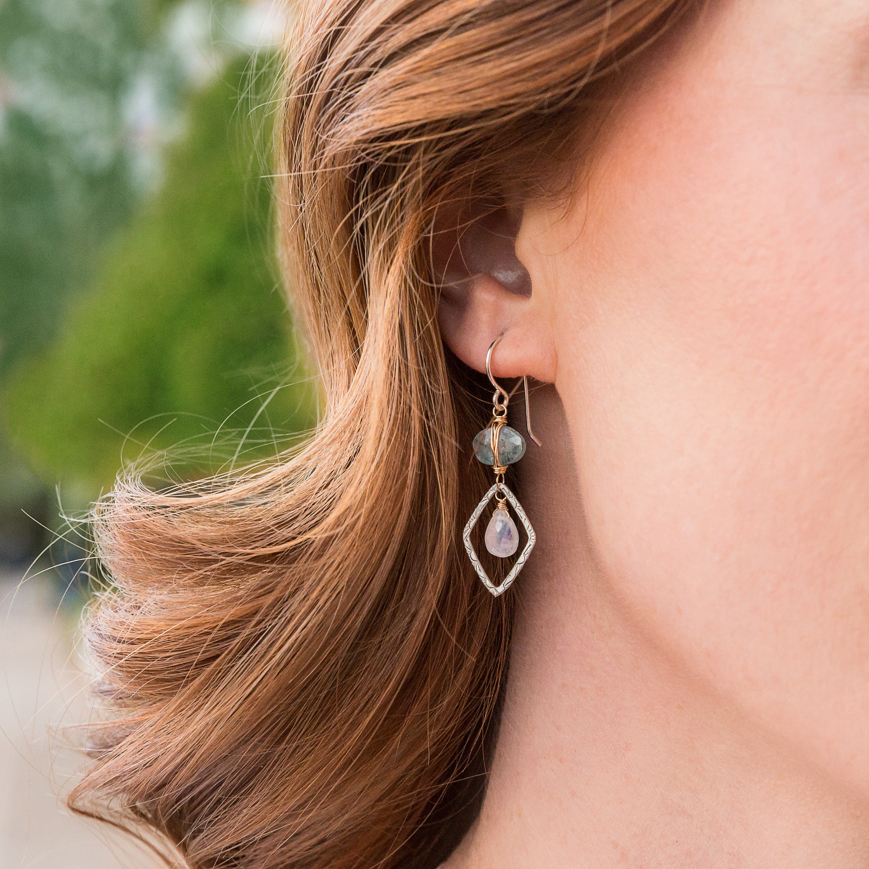 Gemstone Harmony Earrings