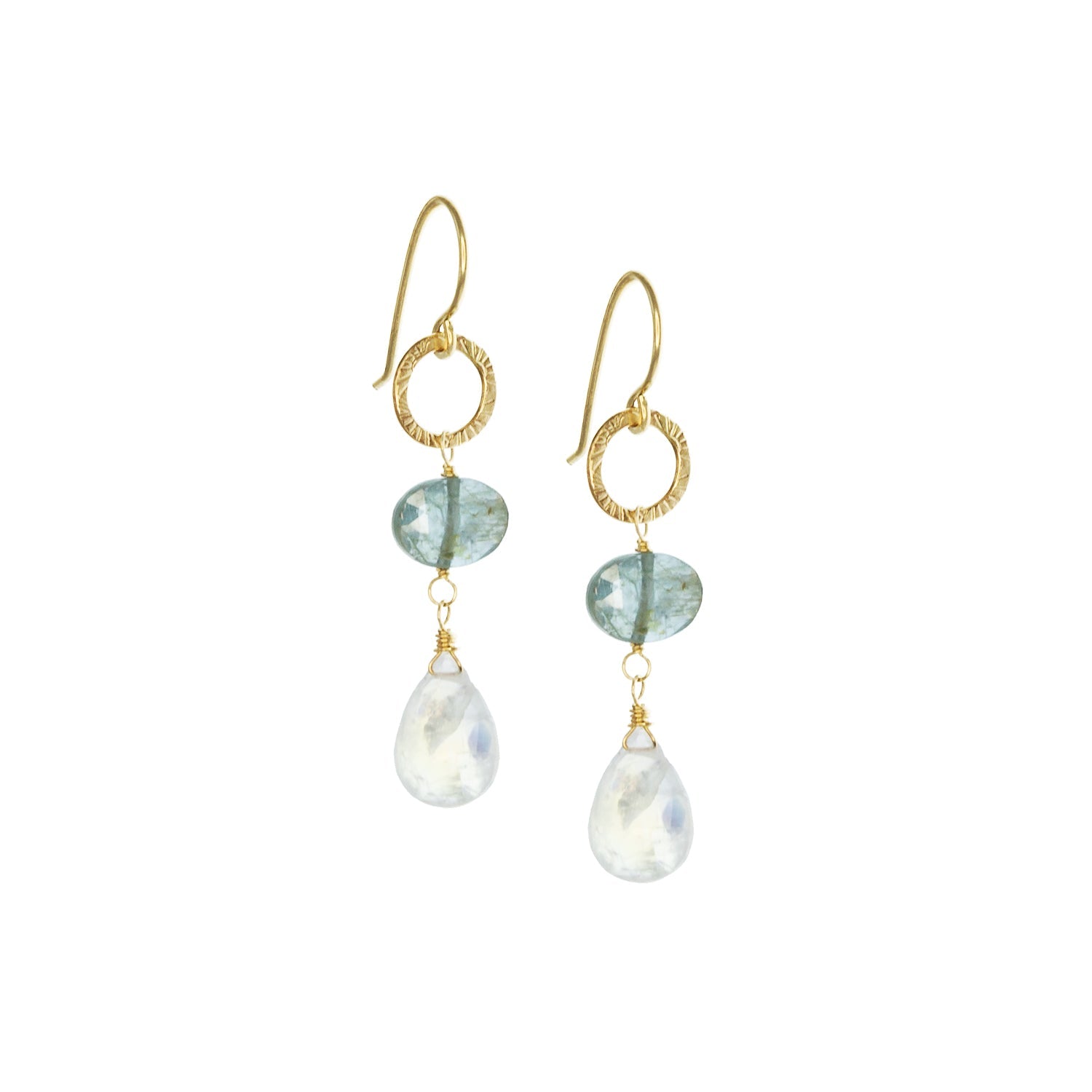 Gemstone Rebirth Earrings