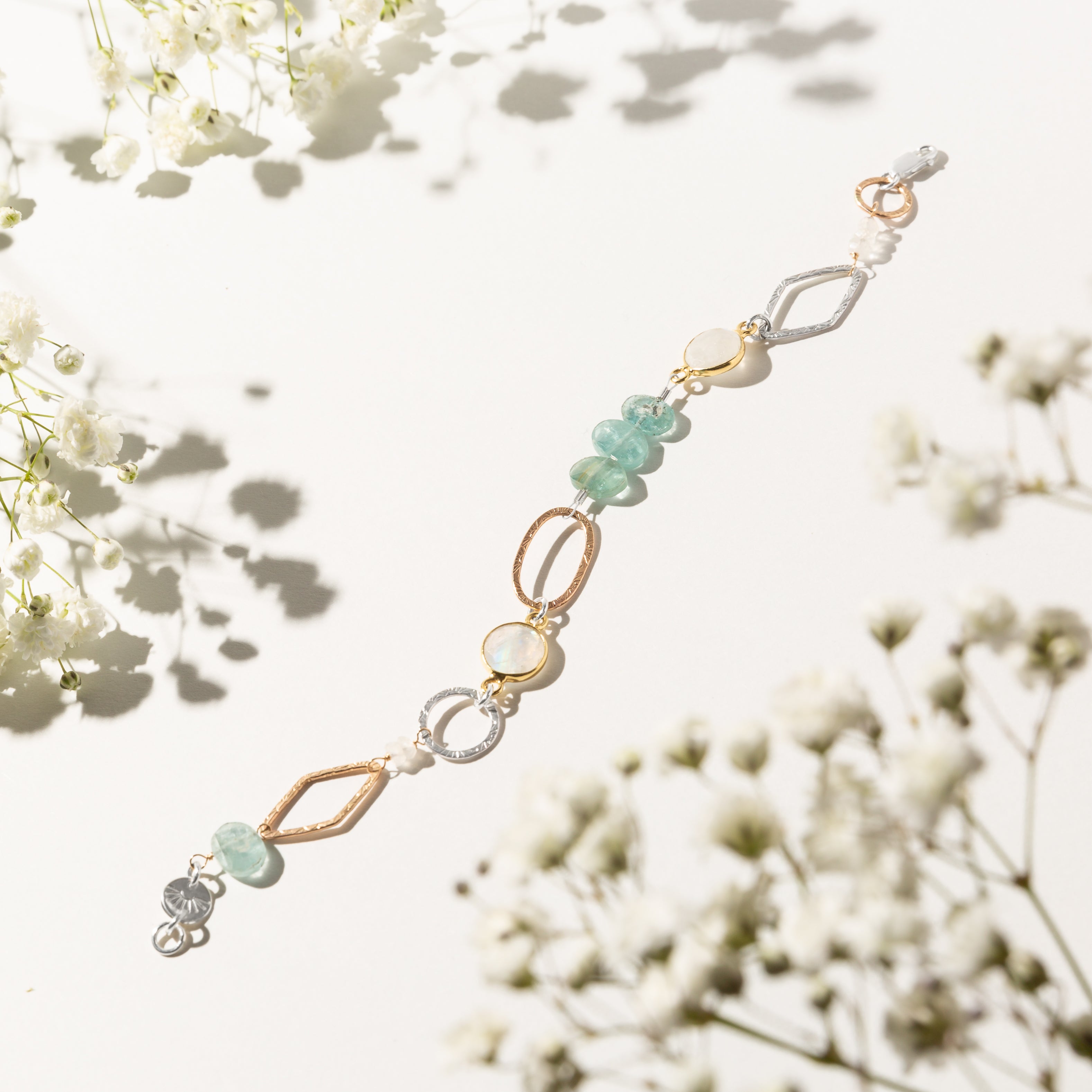 Kyanite Blossom Bracelet