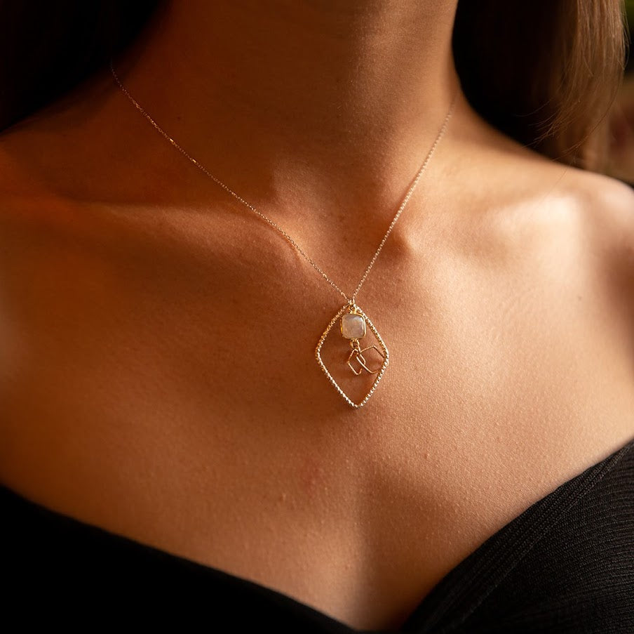 Moonstone Movement Necklace