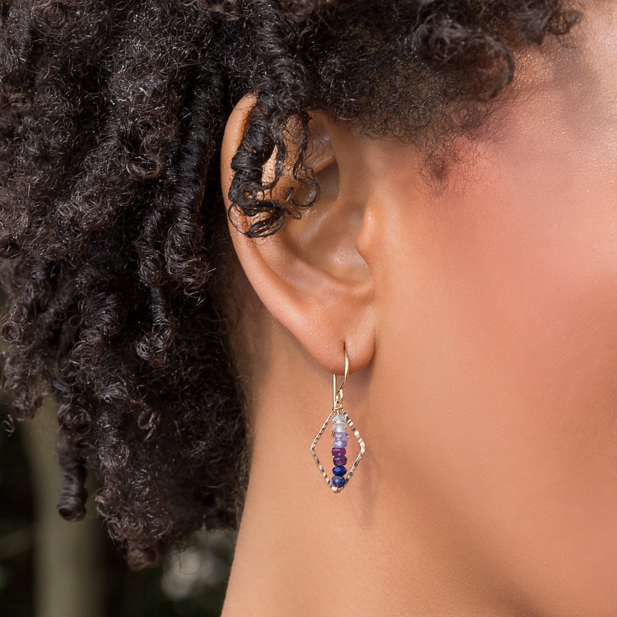 Lavender Bloom Earrings