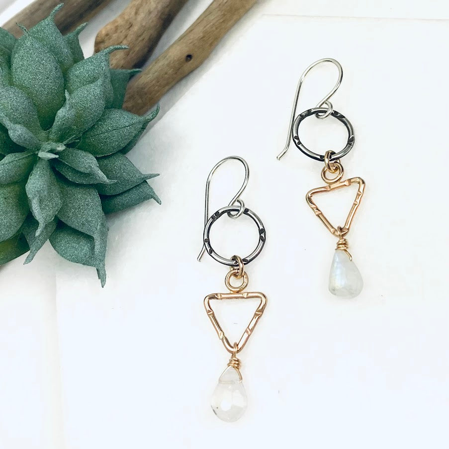 Mixed Moonstone Alchemist Earrings