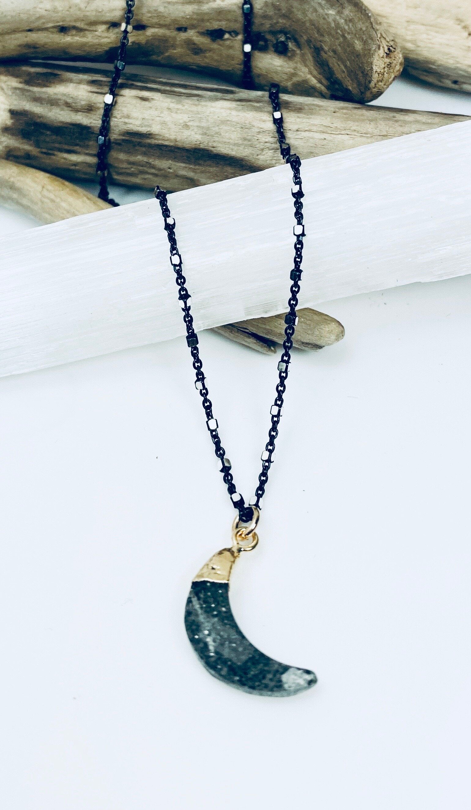 Stevie Nicks Necklace Moon Stevie Necklace – Laura Designs