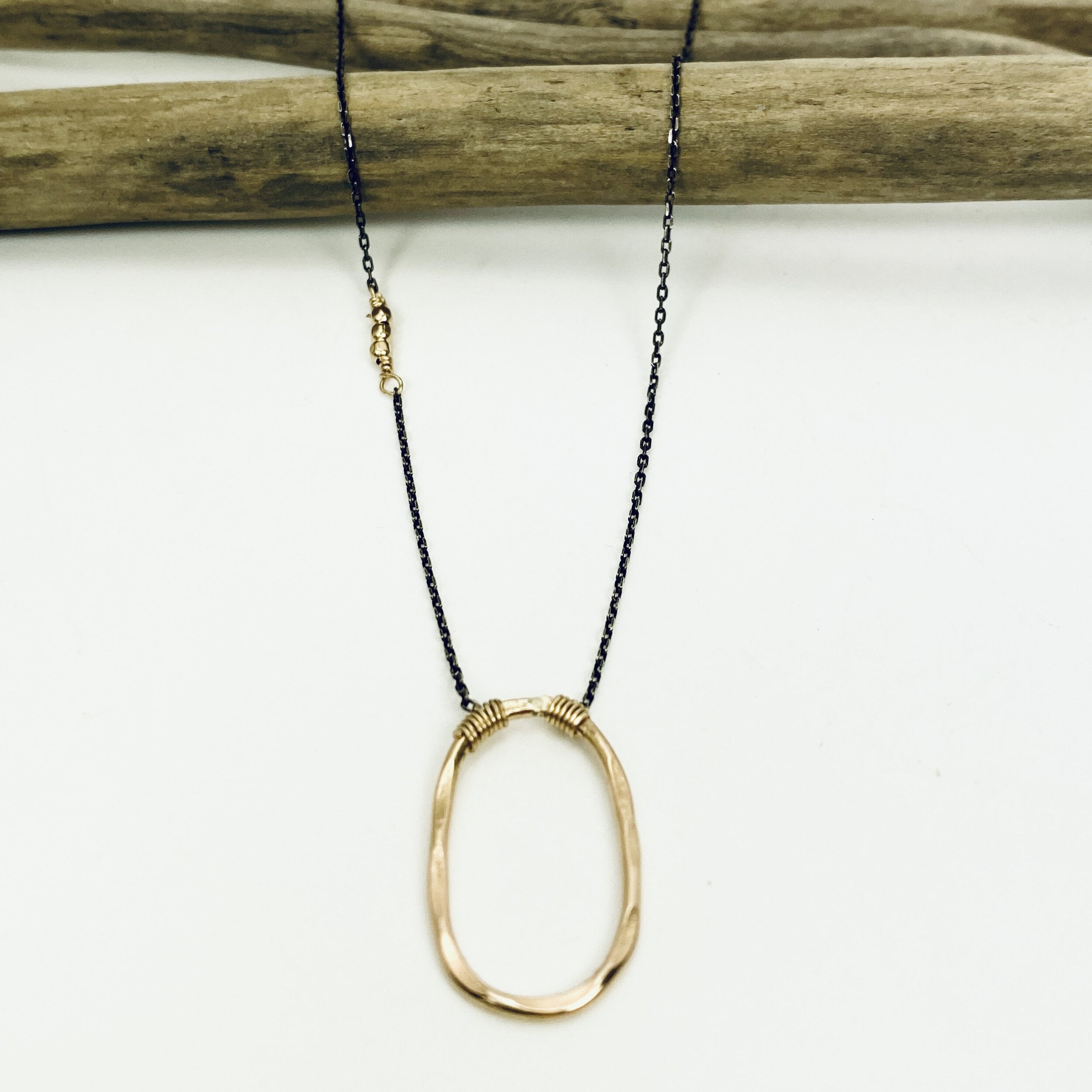 Karma Oval Necklace