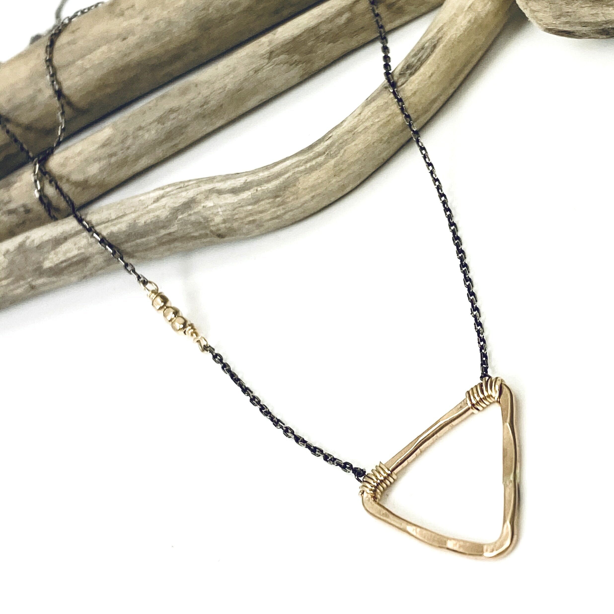 Karma Triangle Necklace