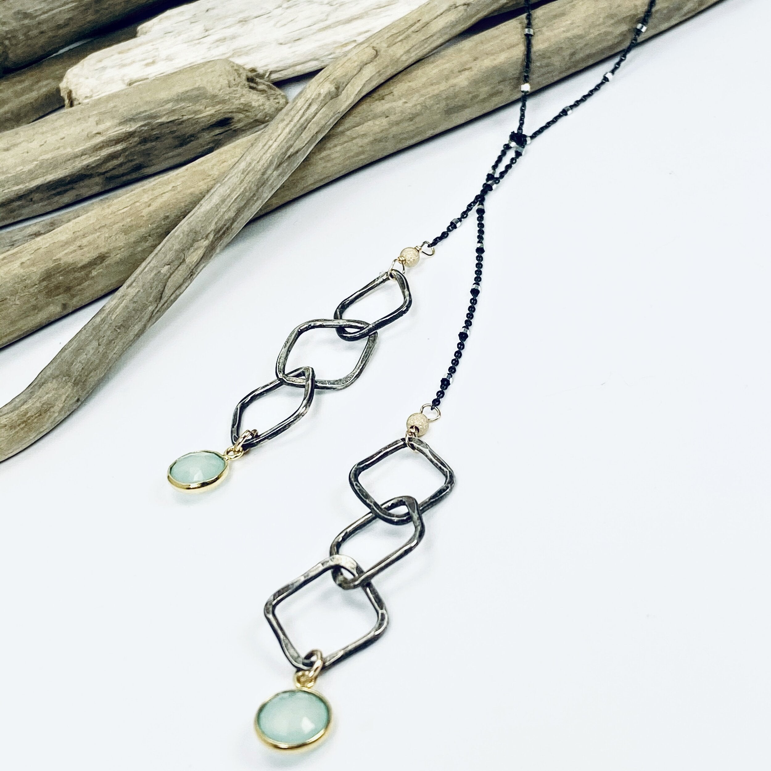 Chalcedony Dance Lariat