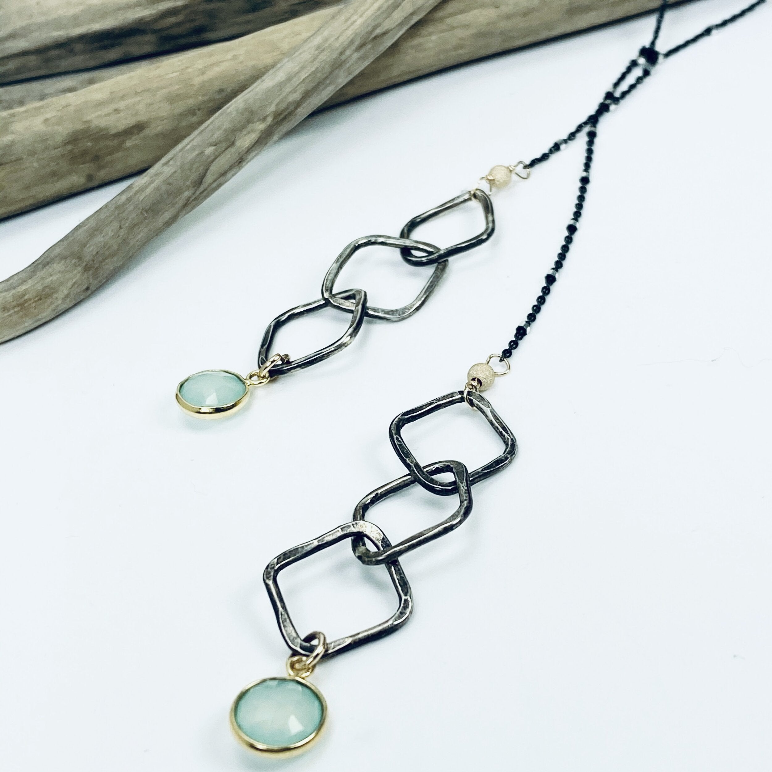 Chalcedony Dance Lariat