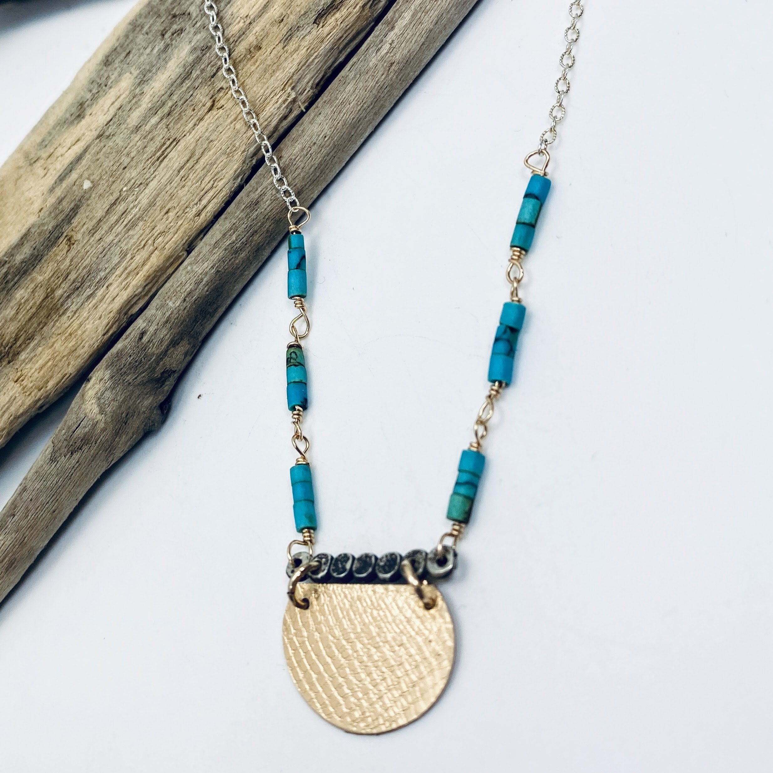 Turquoise Dune Necklace