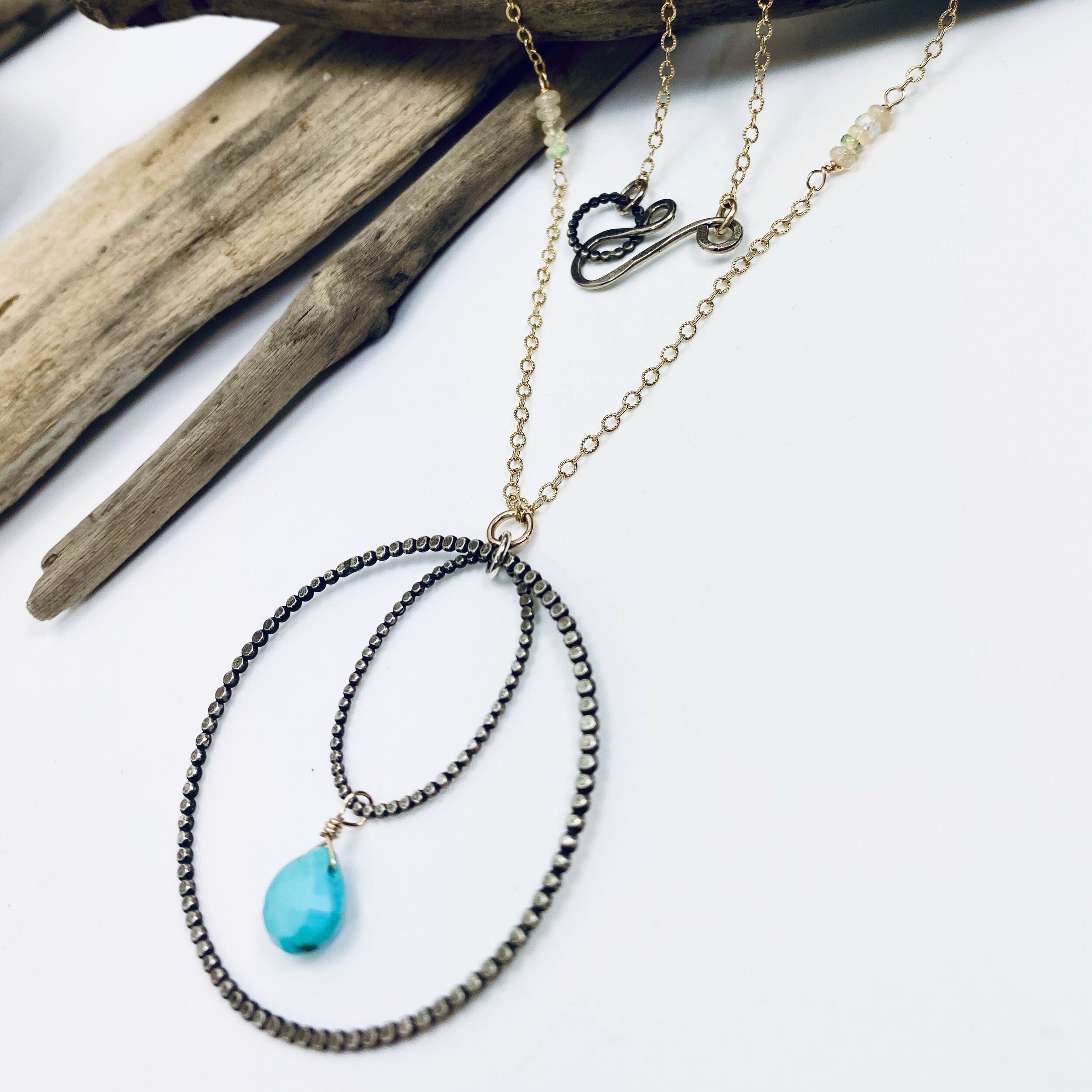 Turquoise Sunshine Necklace