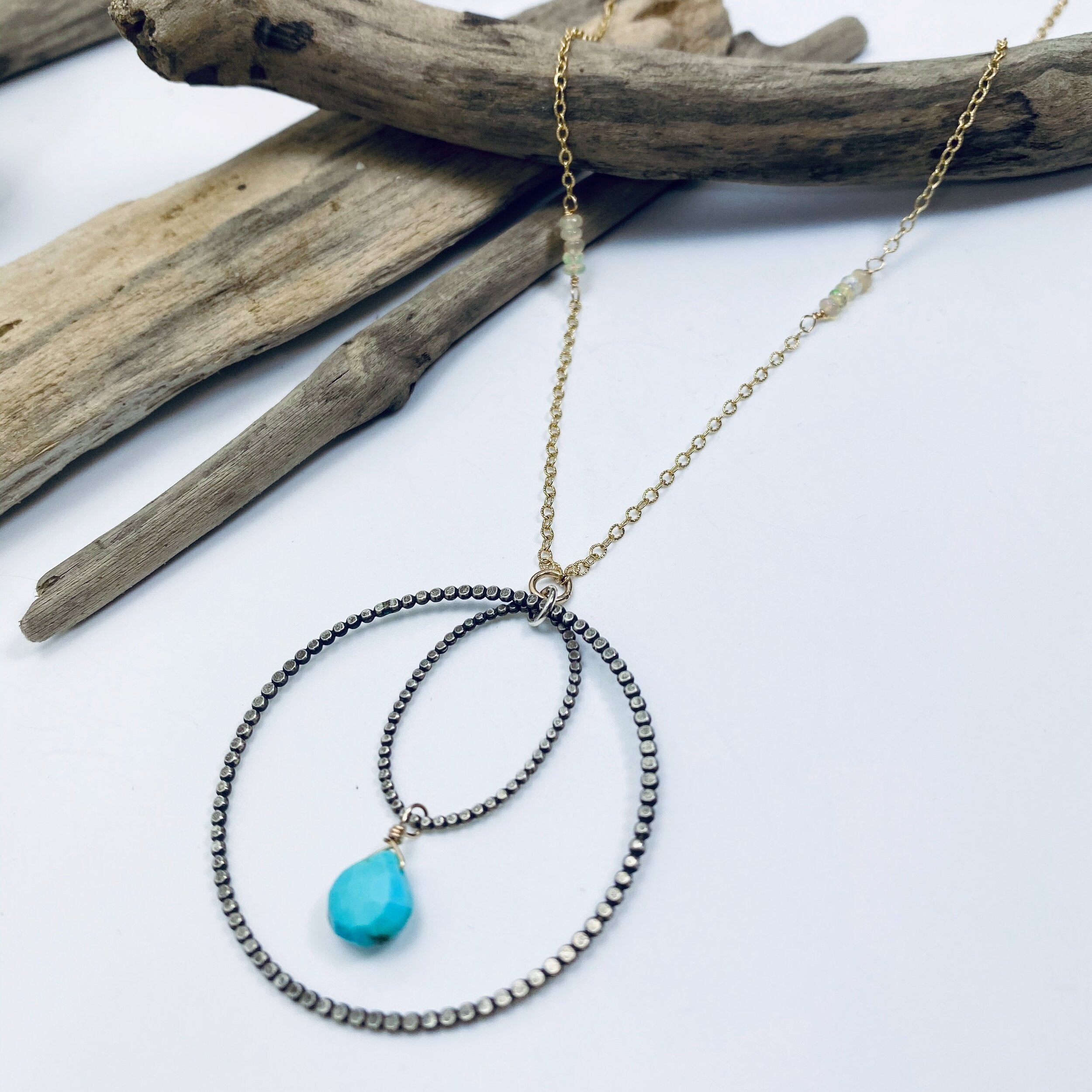 Turquoise Sunshine Necklace