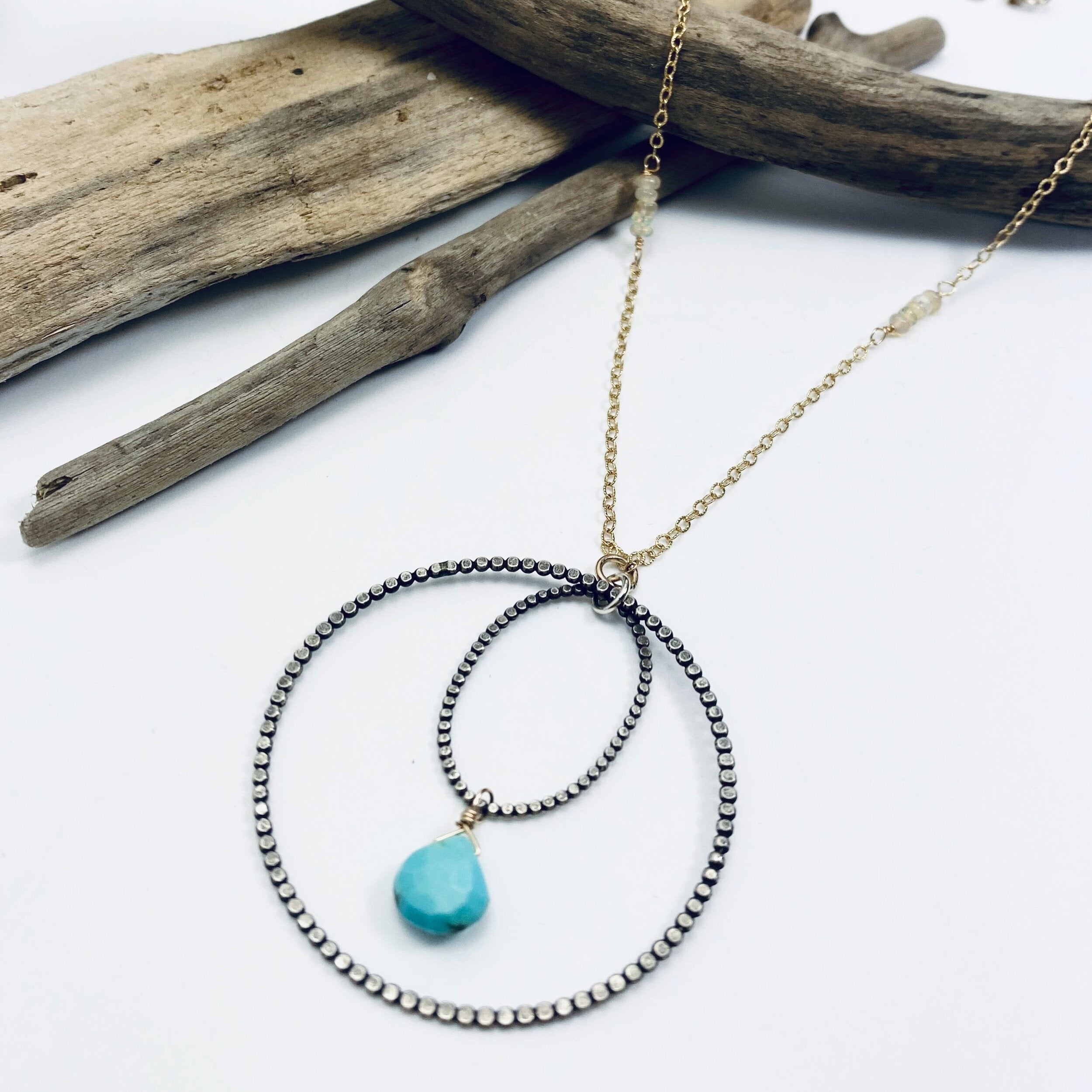 Turquoise Sunshine Necklace