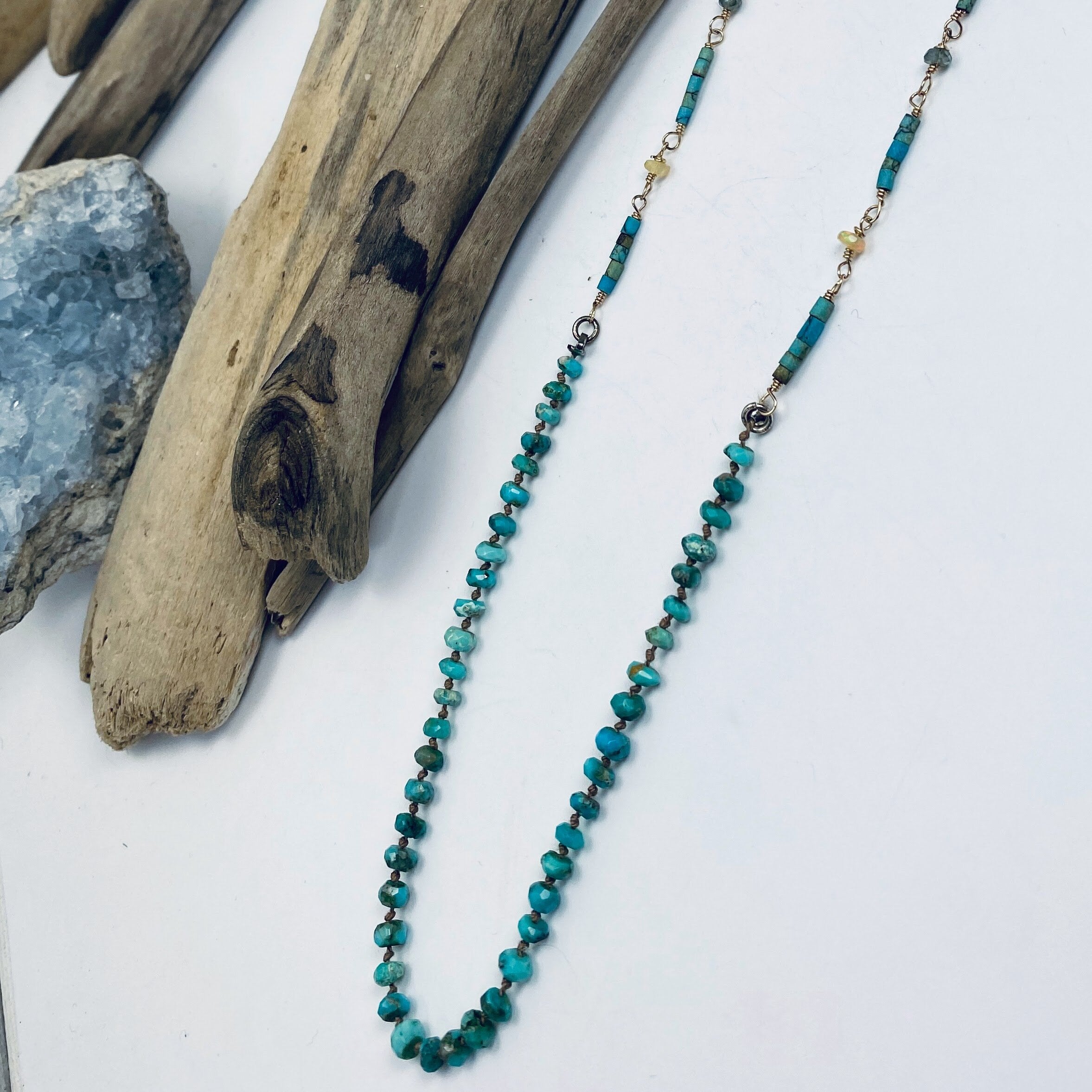 Turquoise Ripples Necklace