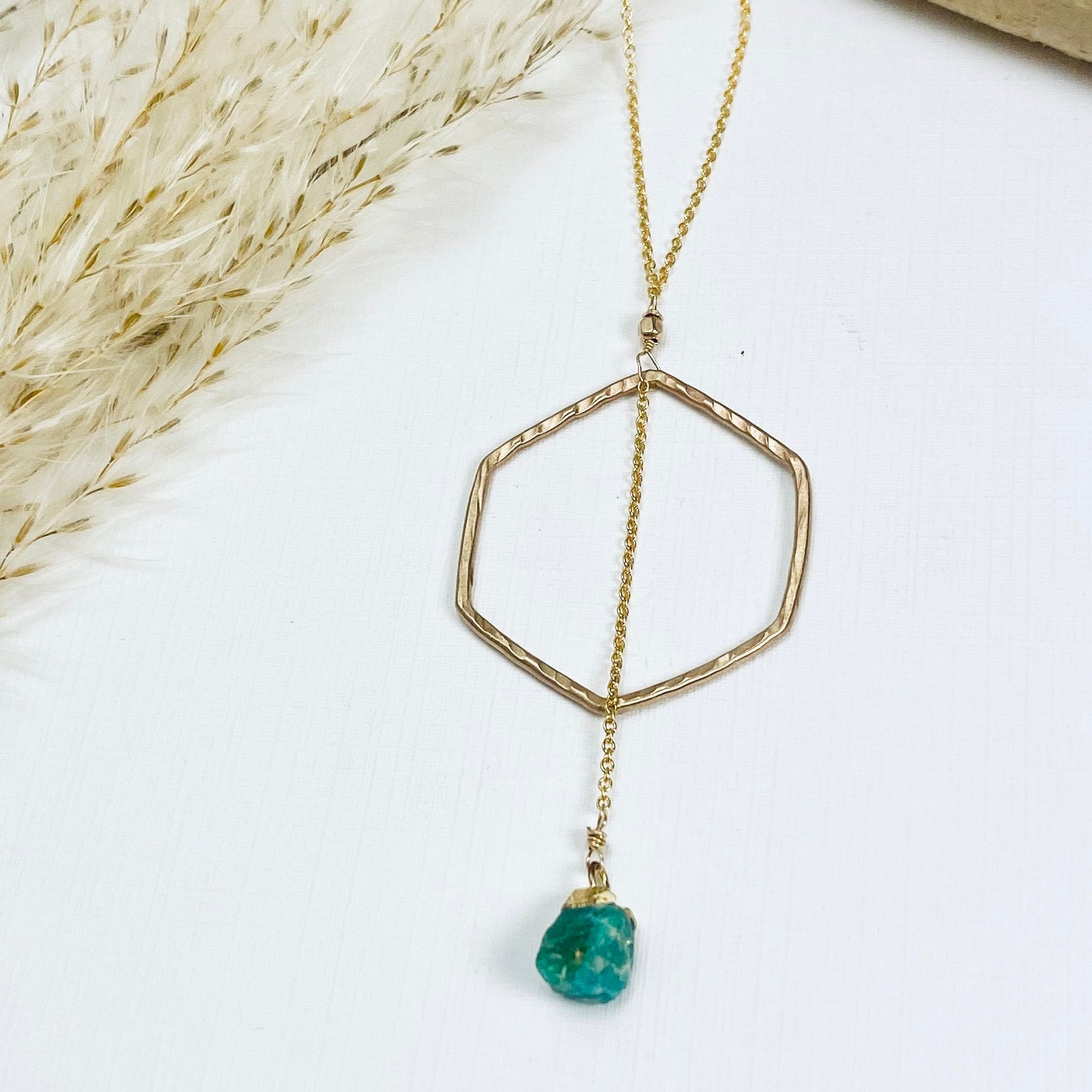 Blue Honey Necklace
