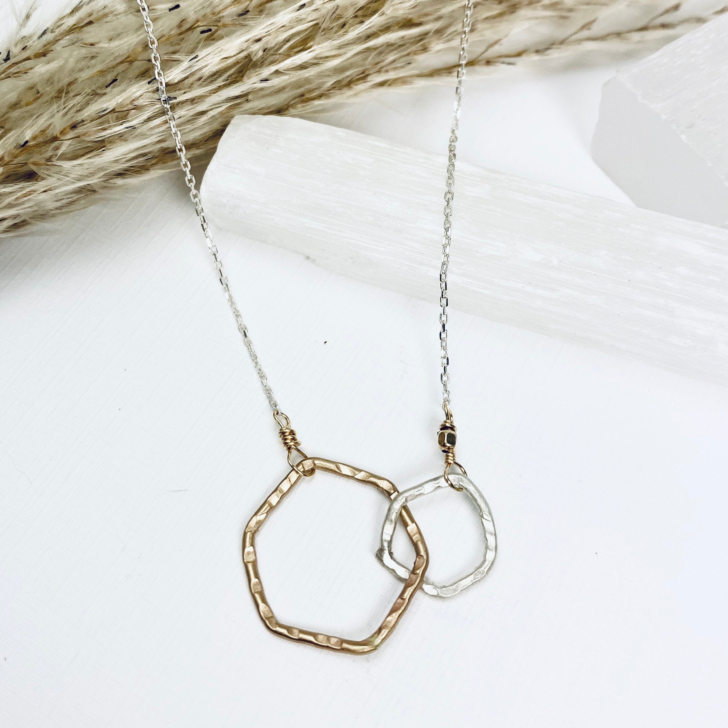 Honeycomb Simplicity Necklace