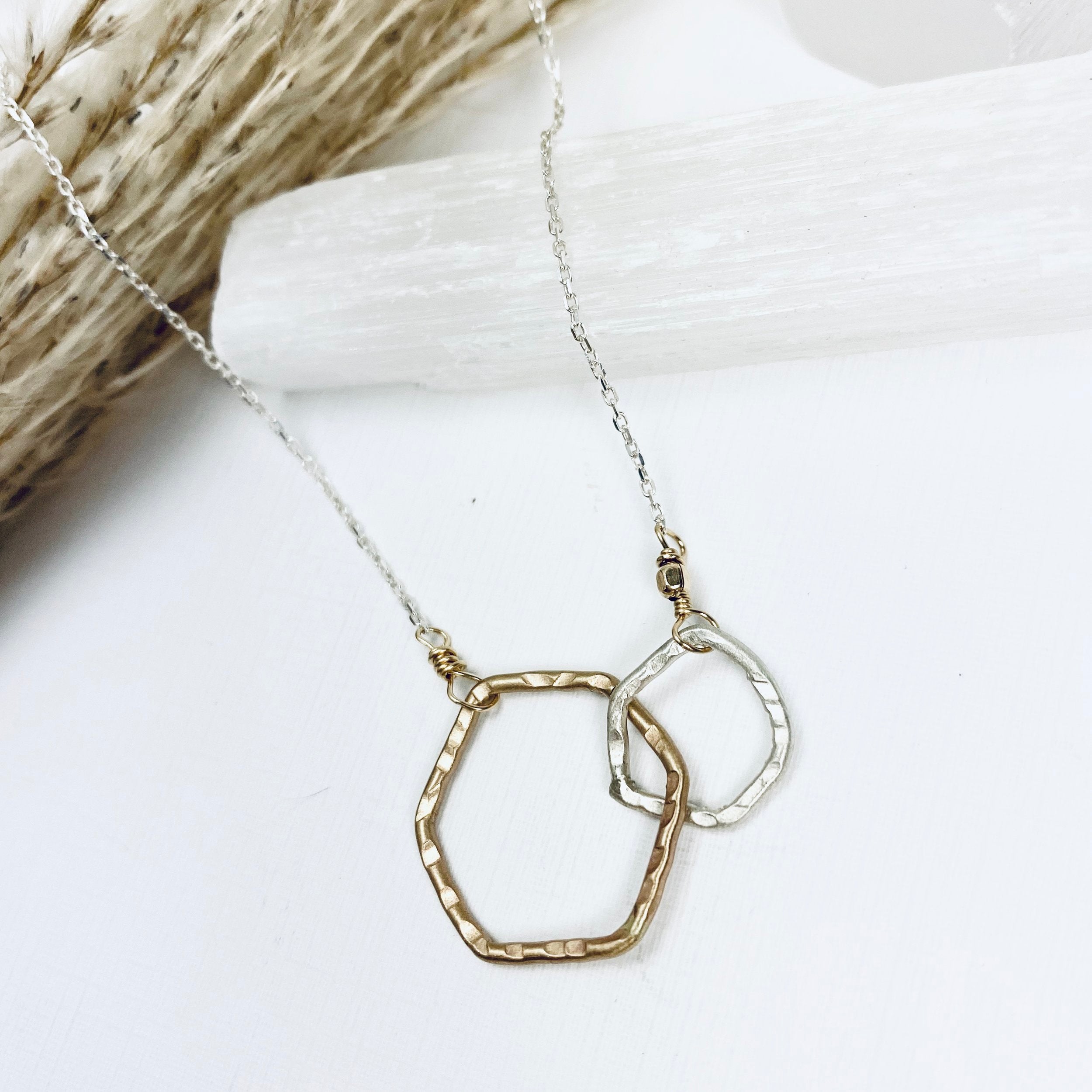 Honeycomb Simplicity Necklace