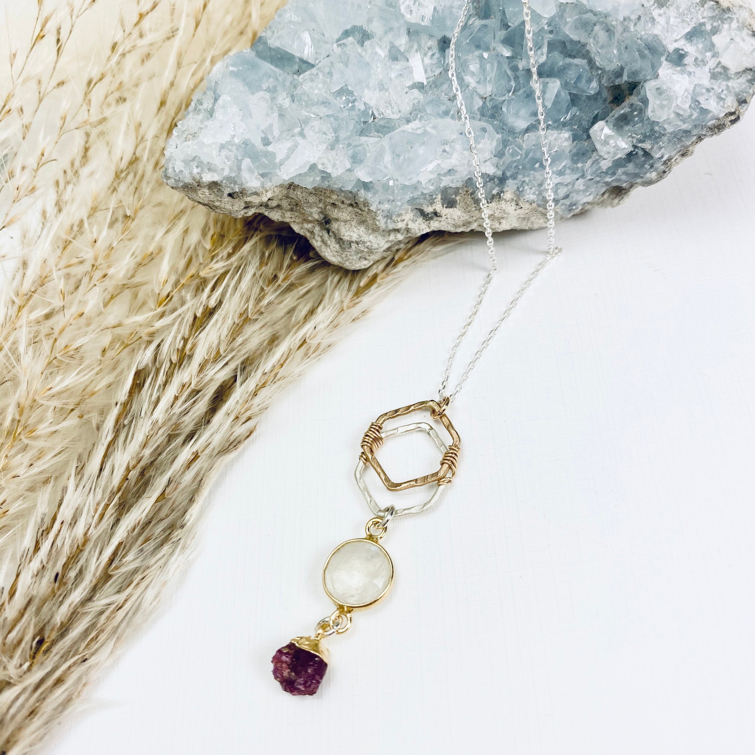 Honeycomb Stack Pendant