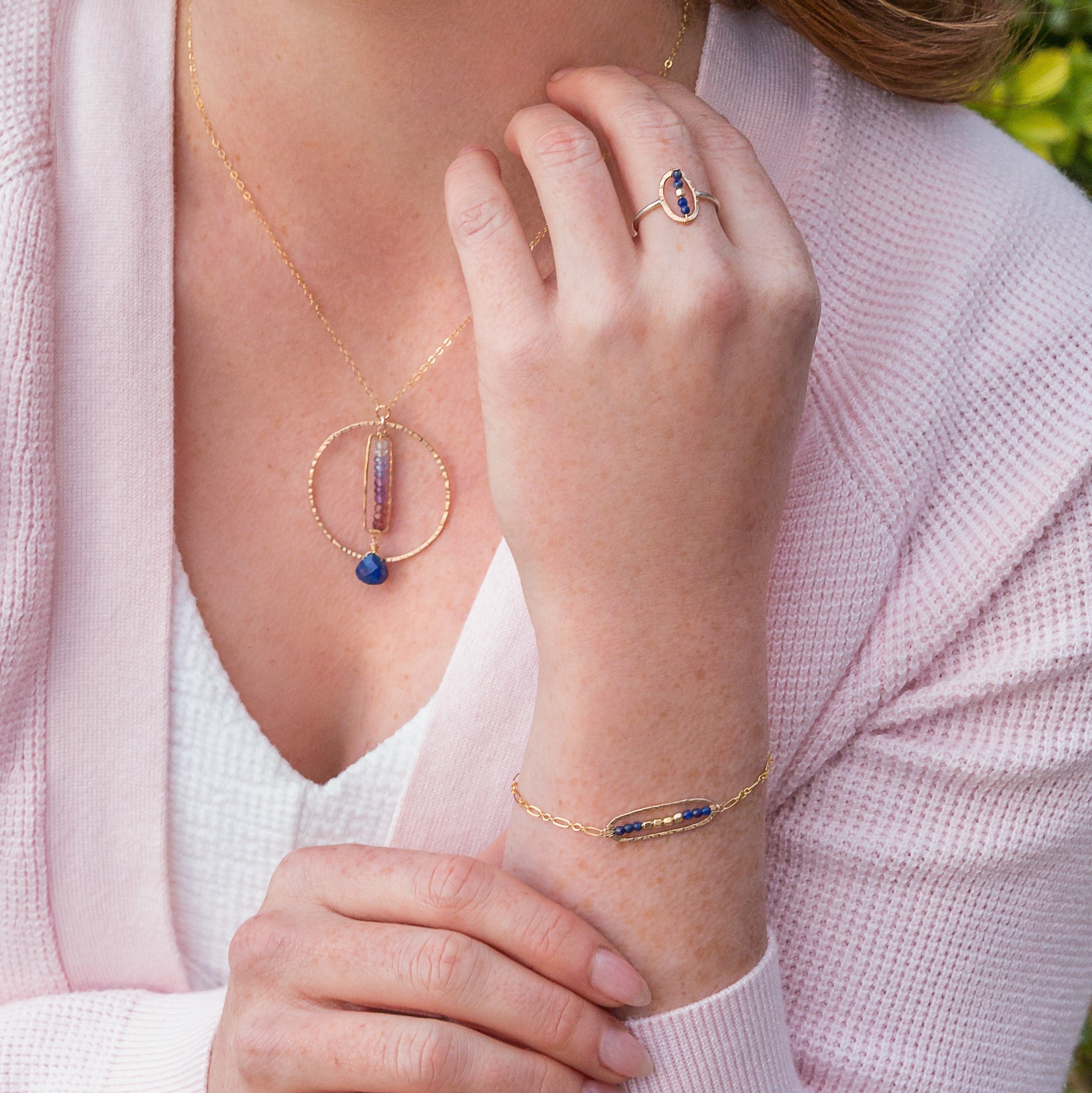 Peaceful Lapis Ring