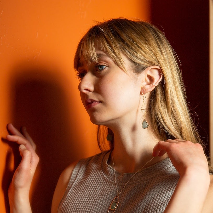 Aquamarine Majesty Earrings