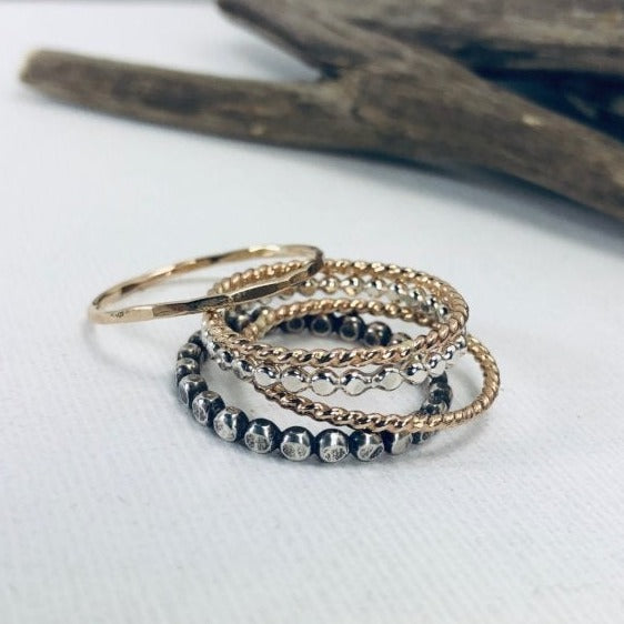 Zen Garden Stacking Rings