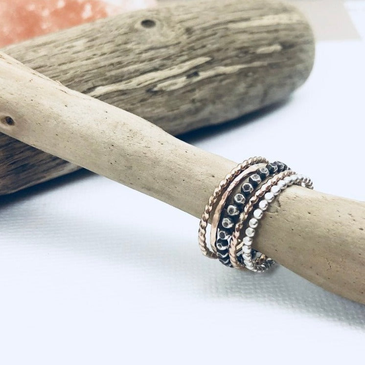 Zen Garden Stacking Rings