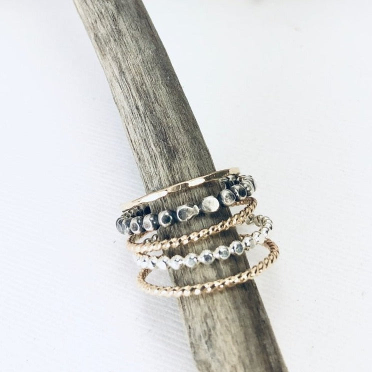 Zen Garden Stacking Rings