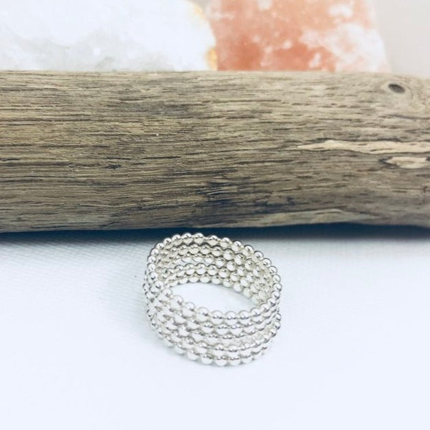 Beaded Stacking Rings