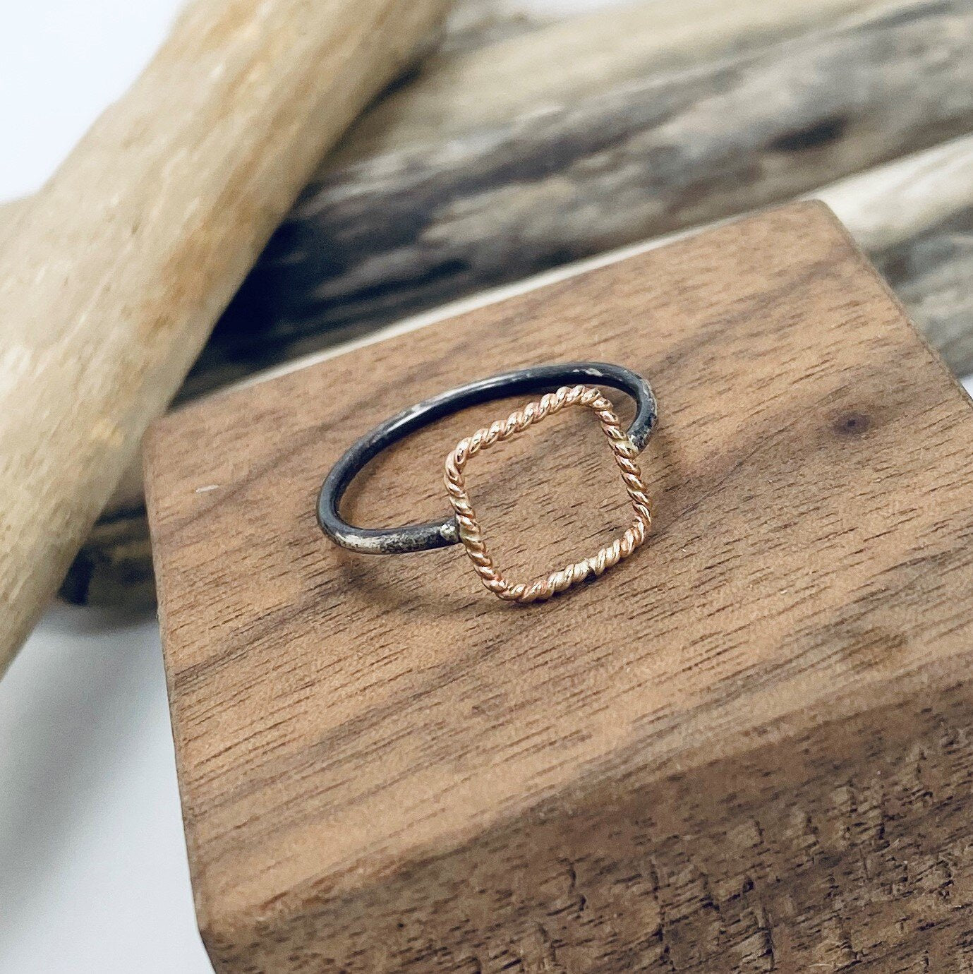 Geometry With a Twist Ring