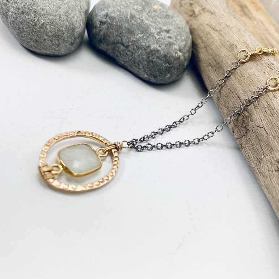 Royal Moonstone Necklace