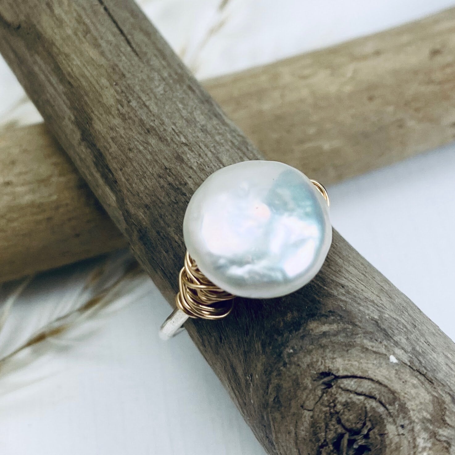 Pearl Treasure Ring