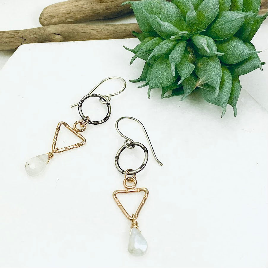 Mixed Moonstone Alchemist Earrings