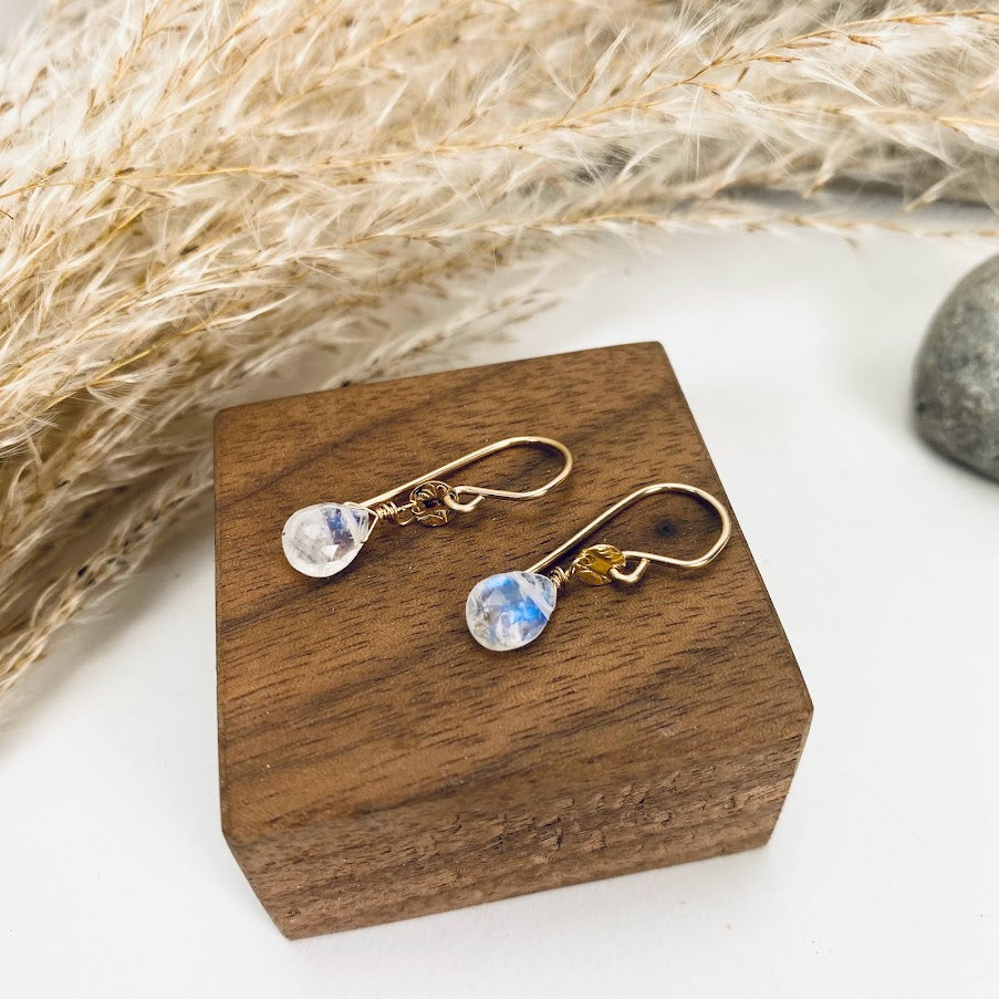 Moonstone Mini Earrings